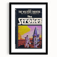 The Strokes Retro Poster Art - Vintage Concert Art Print, 2019