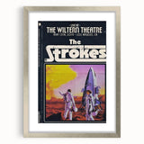 The Strokes Retro Poster Art - Vintage Concert Art Print, 2019