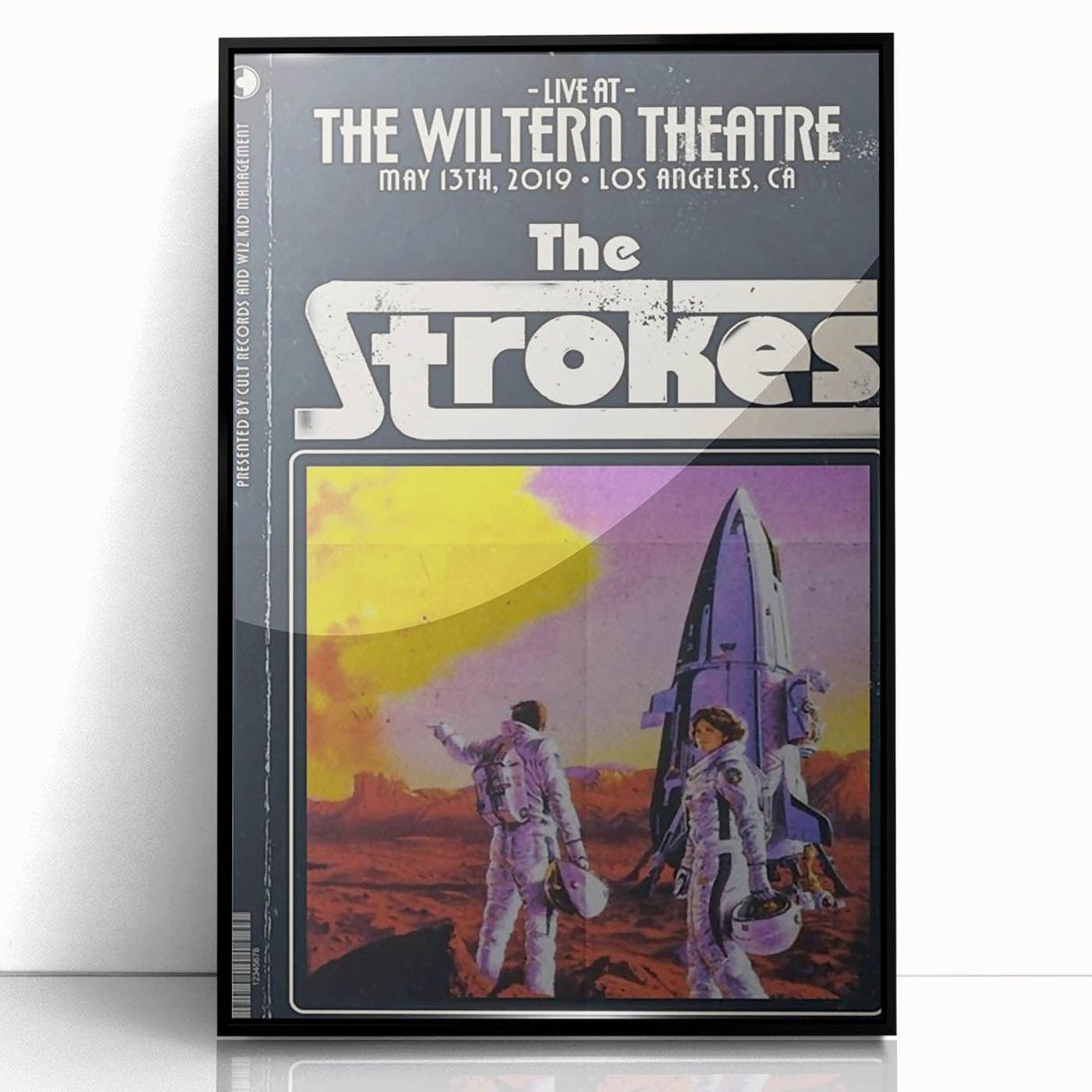 The Strokes Retro Poster Art - Vintage Concert Art Print, 2019
