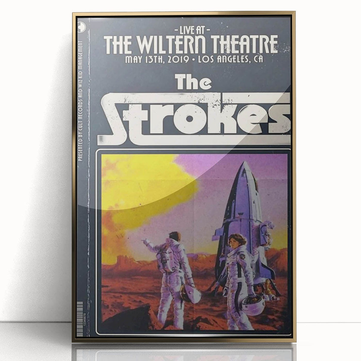 The Strokes Retro Poster Art - Vintage Concert Art Print, 2019