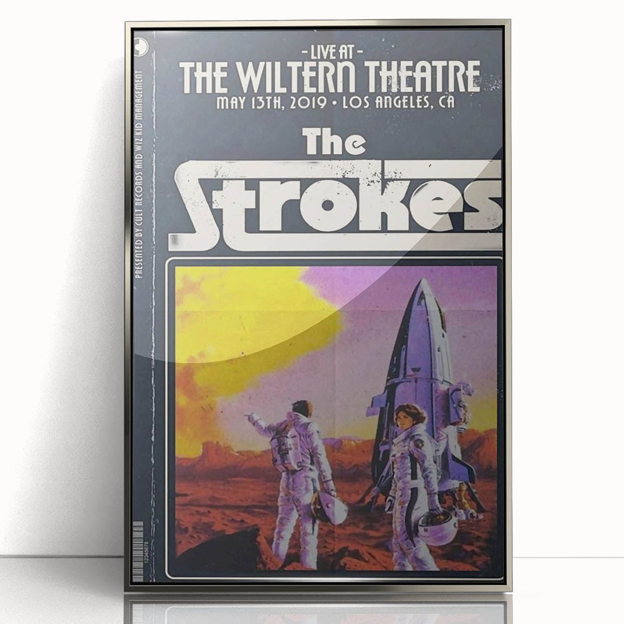 The Strokes Retro Poster Art - Vintage Concert Art Print, 2019