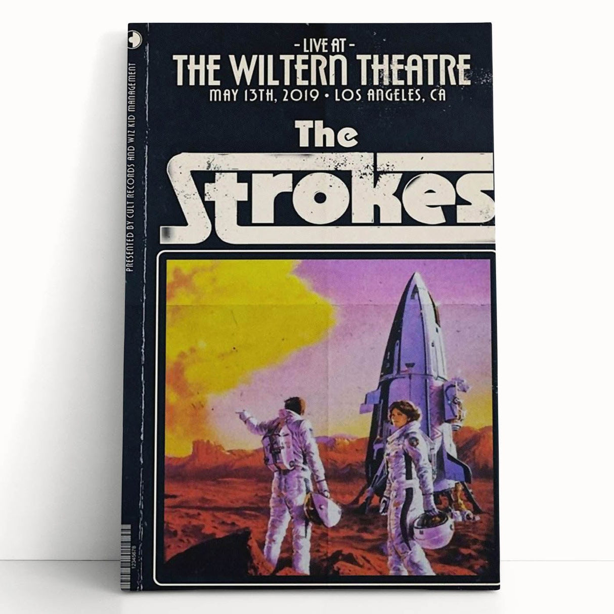The Strokes Retro Poster Art - Vintage Concert Art Print, 2019