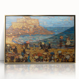 Impressionist Coastal Wall Art - Prendergast's St. Malo Seaside Scene