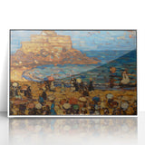 Impressionist Coastal Wall Art - Prendergast's St. Malo Seaside Scene