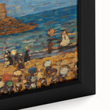 Impressionist Coastal Wall Art - Prendergast's St. Malo Seaside Scene