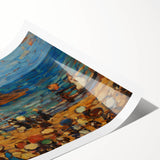 Impressionist Coastal Wall Art - Prendergast's St. Malo Seaside Scene