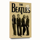 The Beatles Retro Wall Art - Vintage Music Poster, Classic Band Art