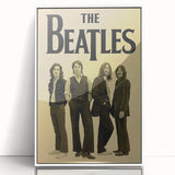 The Beatles Retro Wall Art - Vintage Music Poster, Classic Band Art