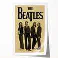 The Beatles Retro Wall Art - Vintage Music Poster, Classic Band Art