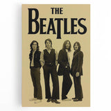 The Beatles Retro Wall Art - Vintage Music Poster, Classic Band Art