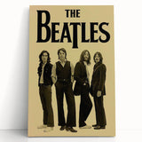 The Beatles Retro Wall Art - Vintage Music Poster, Classic Band Art