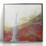 Large Wall Art Pieces for Living Room - Abstract Tree Canvas Print