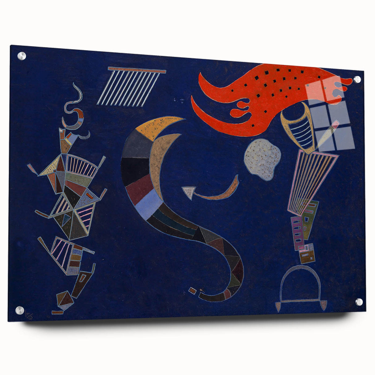 Modern Wall Art - Abstract Geometric Composition | Bold Artistic Decor