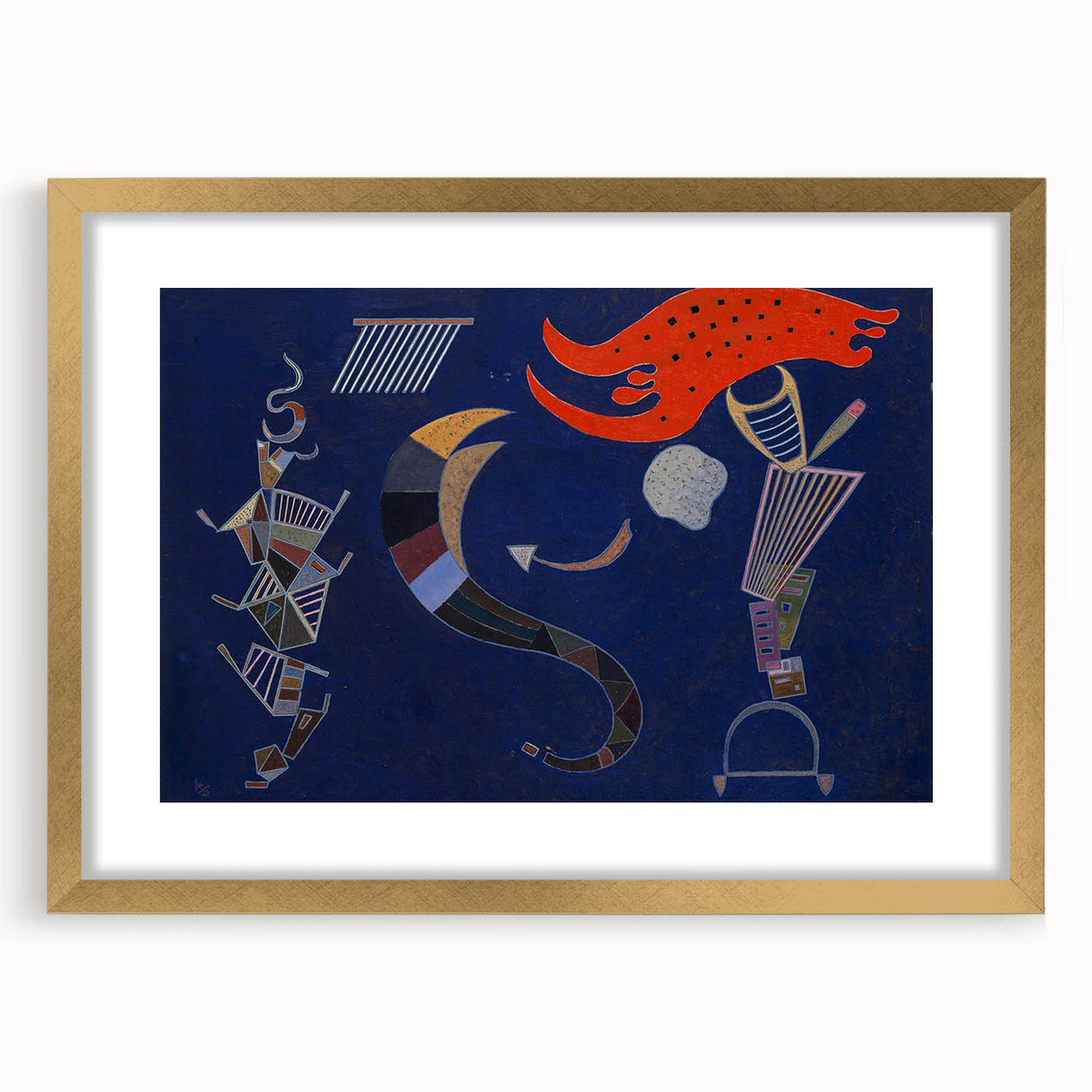 Modern Wall Art - Abstract Geometric Composition | Bold Artistic Decor