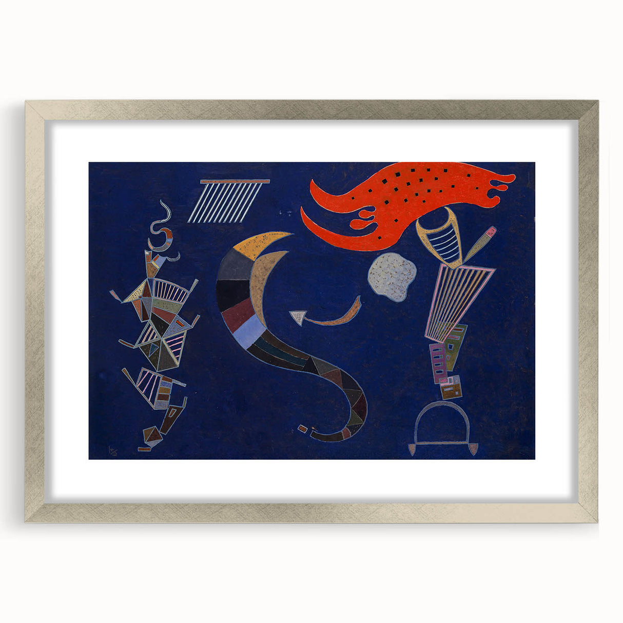 Modern Wall Art - Abstract Geometric Composition | Bold Artistic Decor