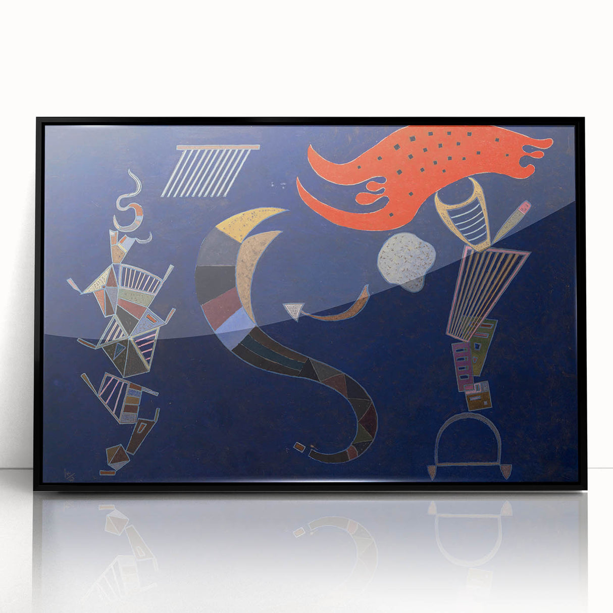 Modern Wall Art - Abstract Geometric Composition | Bold Artistic Decor