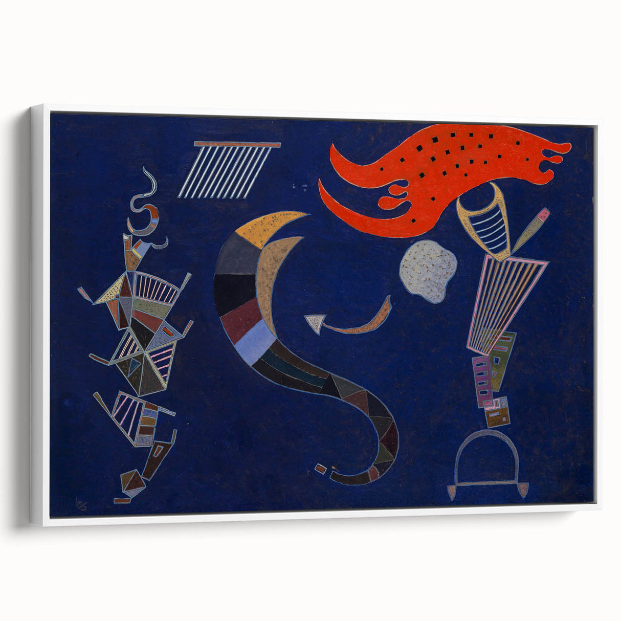 Modern Wall Art - Abstract Geometric Composition | Bold Artistic Decor