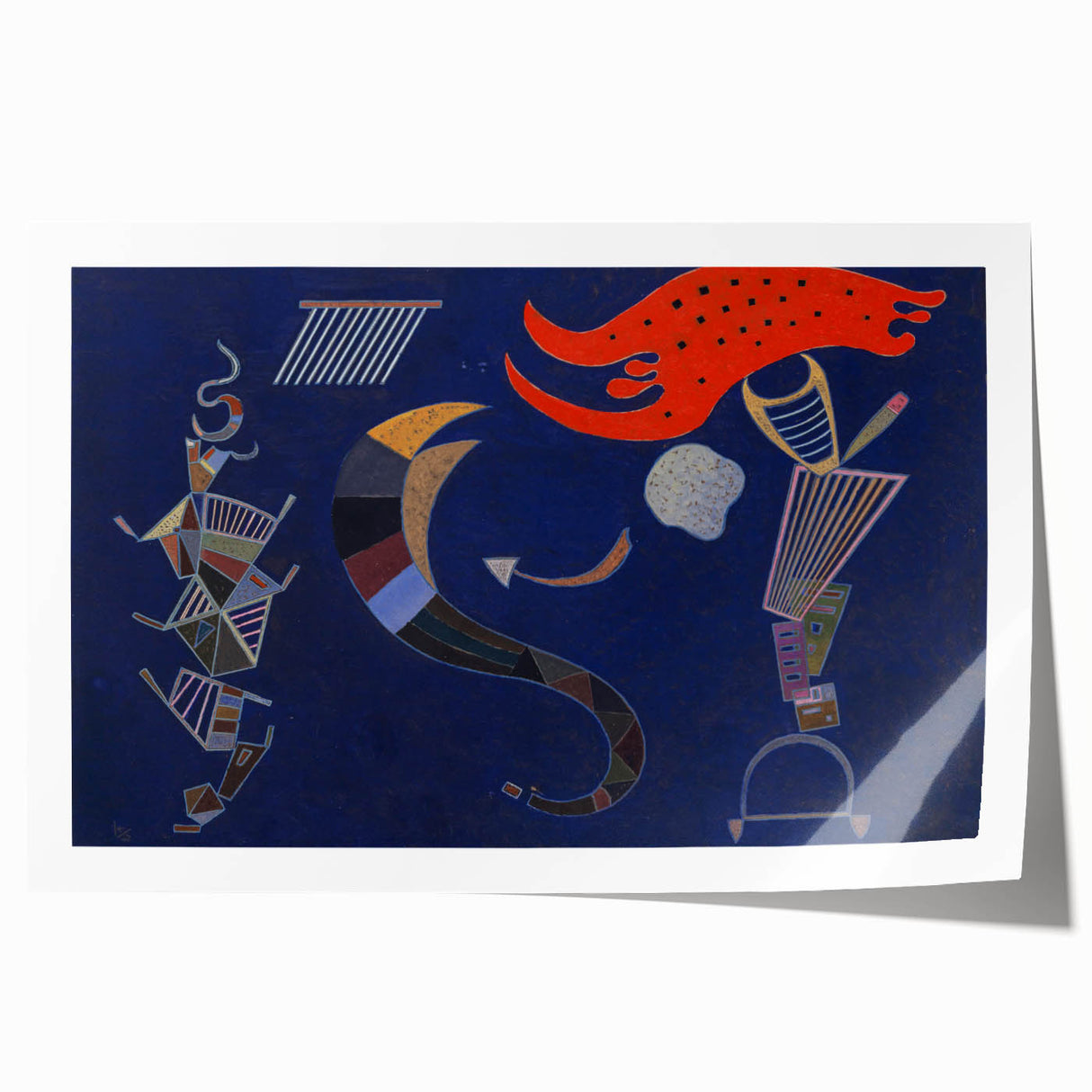 Modern Wall Art - Abstract Geometric Composition | Bold Artistic Decor