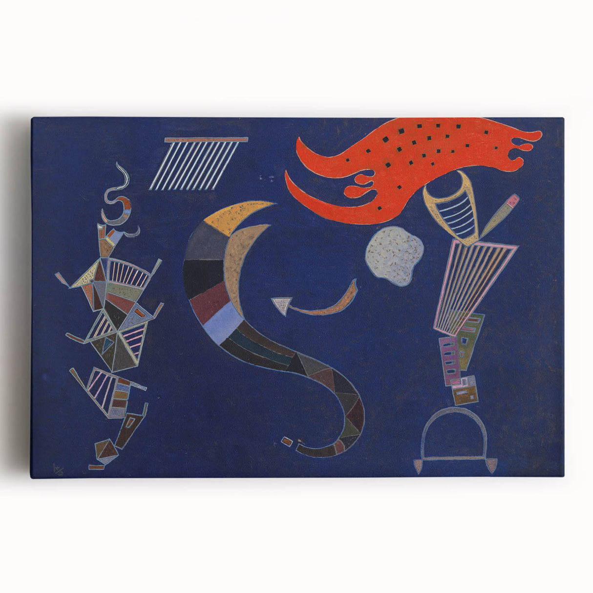 Modern Wall Art - Abstract Geometric Composition | Bold Artistic Decor