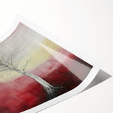 Stylish Wall Art Decor - Abstract Tree Canvas for Living Room