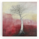 Stylish Wall Art Decor - Abstract Tree Canvas for Living Room
