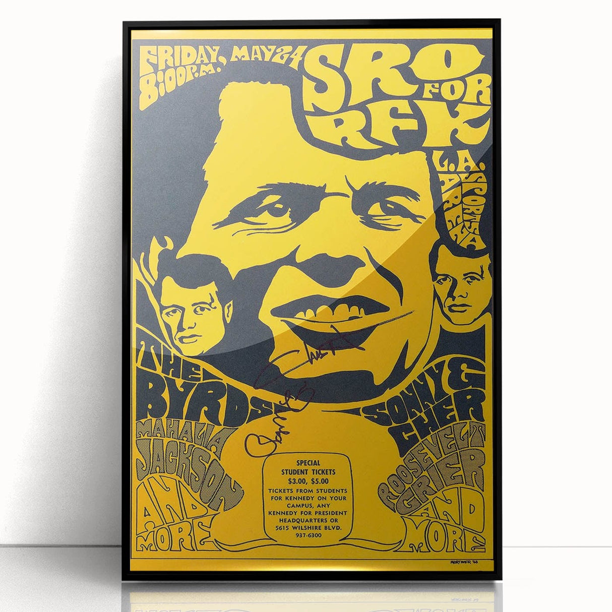 The Byrds Retro Concert Poster - Vintage Music Art, 1960s Poster