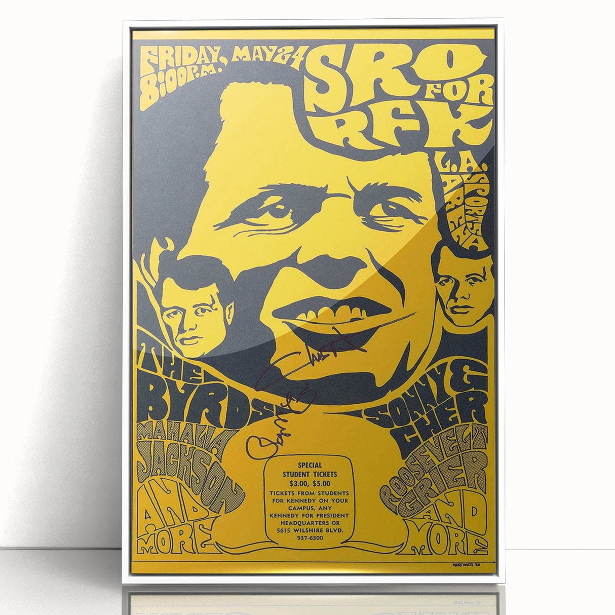 The Byrds Retro Concert Poster - Vintage Music Art, 1960s Poster