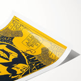 The Byrds Retro Concert Poster - Vintage Music Art, 1960s Poster