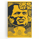 The Byrds Retro Concert Poster - Vintage Music Art, 1960s Poster