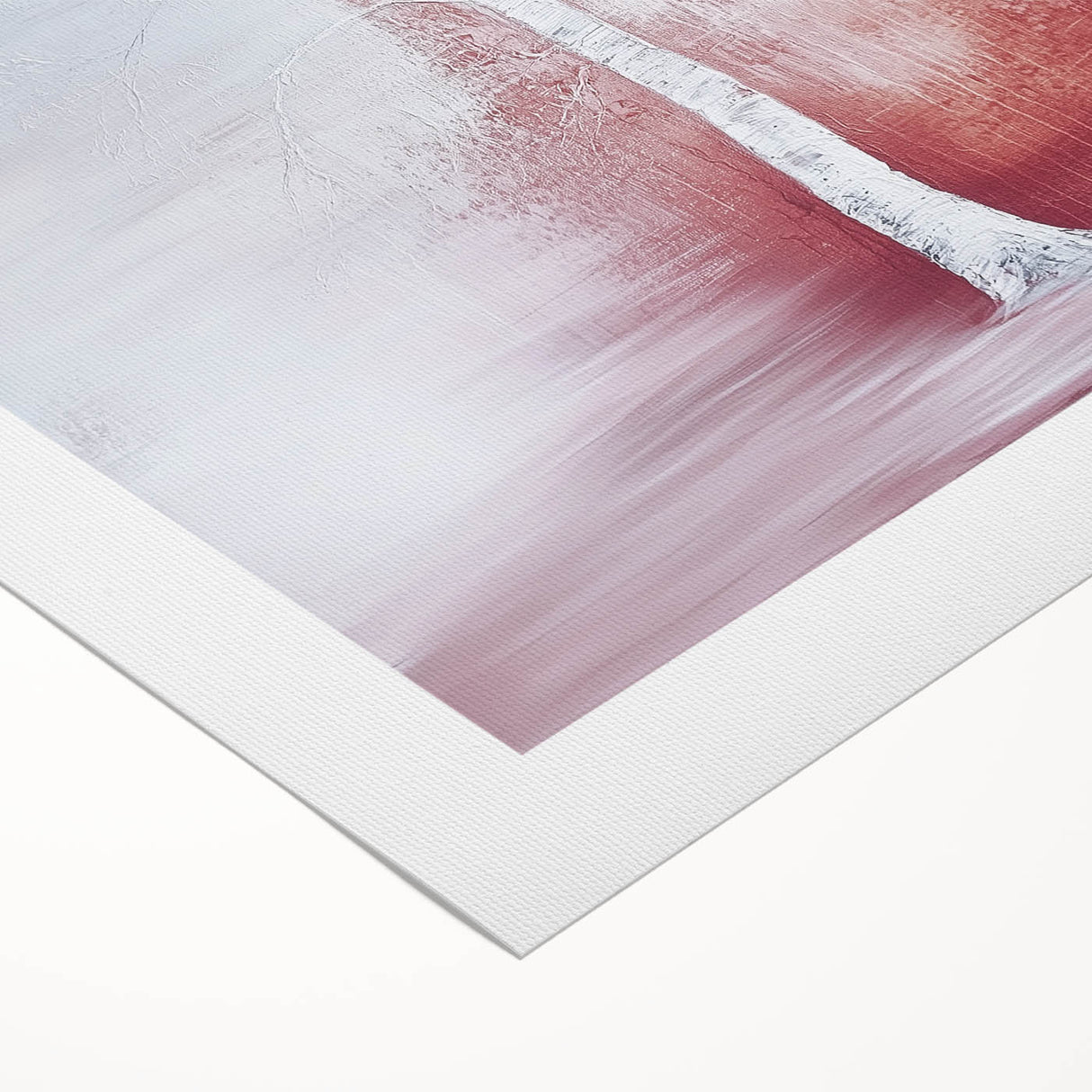 Contemporary Living Room Wall Art - Abstract Tree Canvas Print