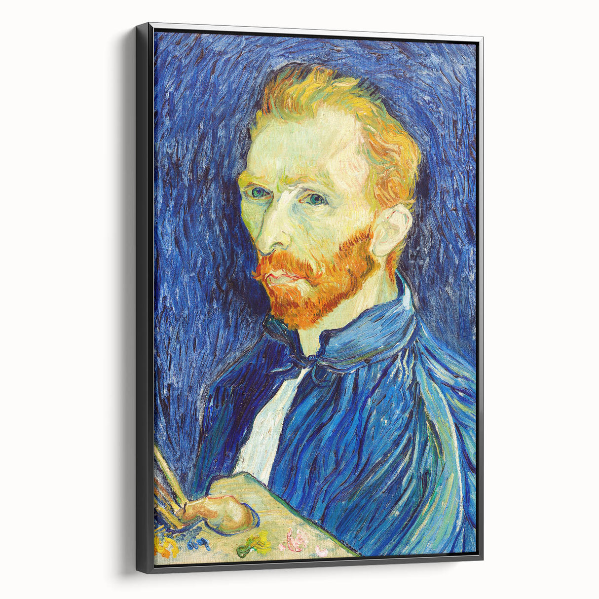 Impressionist Wall Art - Van Gogh Self-Portrait with Palette - Masterpiece