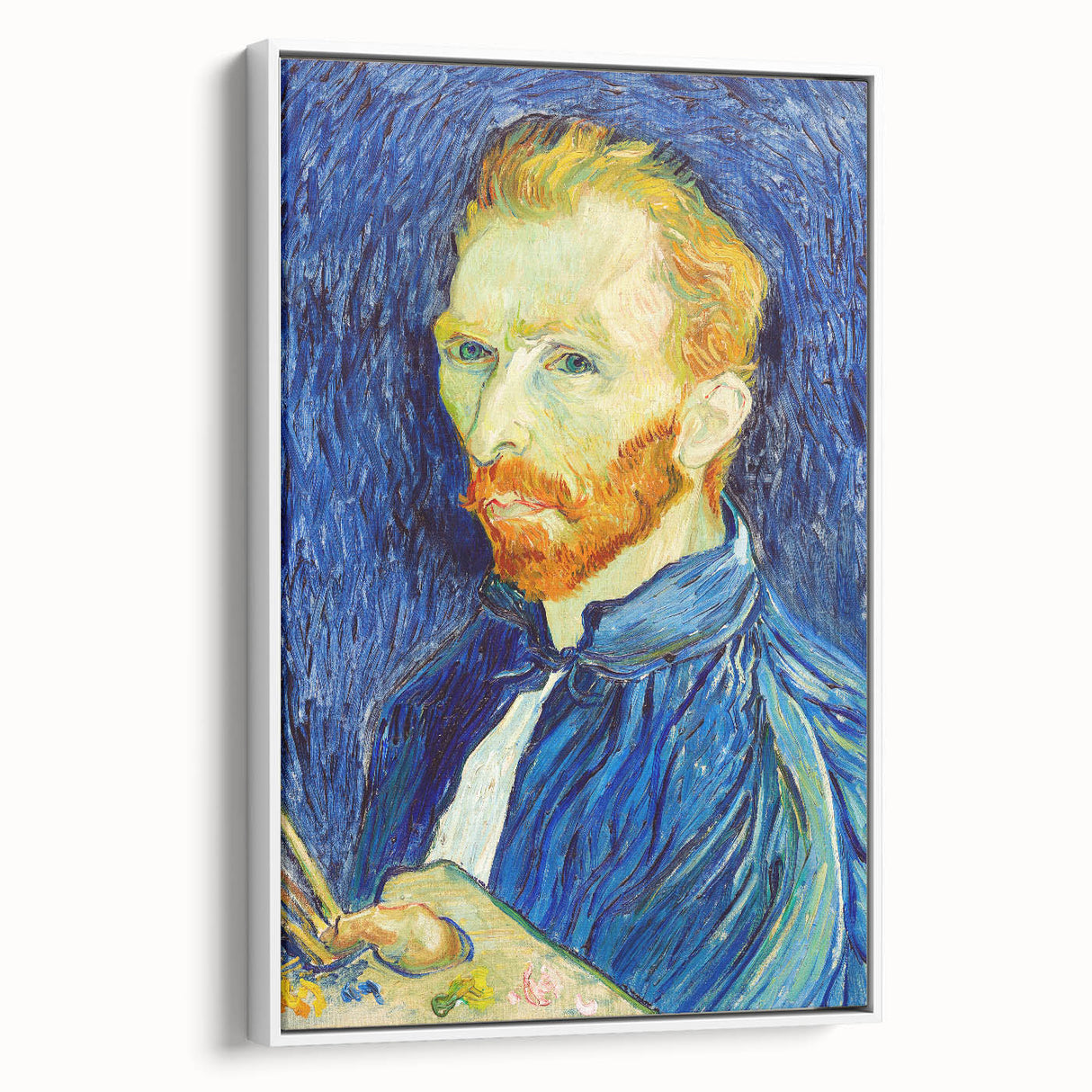 Impressionist Wall Art - Van Gogh Self-Portrait with Palette - Masterpiece