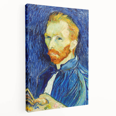 Impressionist Wall Art - Van Gogh Self-Portrait with Palette - Masterpiece