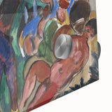 Modern Wall Art - Bold Figurative Composition | Dynamic Artistic Decor