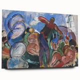 Modern Wall Art - Bold Figurative Composition | Dynamic Artistic Decor