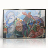Modern Wall Art - Bold Figurative Composition | Dynamic Artistic Decor