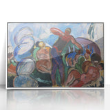 Modern Wall Art - Bold Figurative Composition | Dynamic Artistic Decor