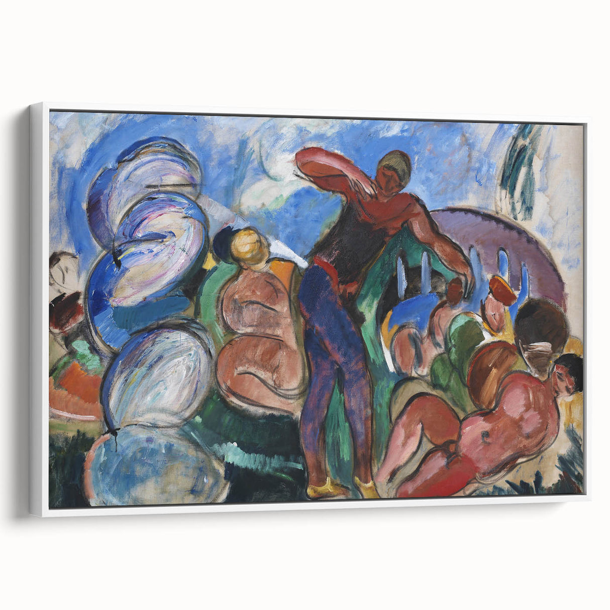 Modern Wall Art - Bold Figurative Composition | Dynamic Artistic Decor