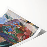 Modern Wall Art - Bold Figurative Composition | Dynamic Artistic Decor