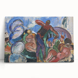 Modern Wall Art - Bold Figurative Composition | Dynamic Artistic Decor