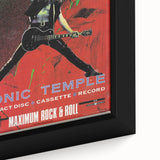 The Cult Sonic Temple Retro Poster Art – Vintage Rock Concert Print