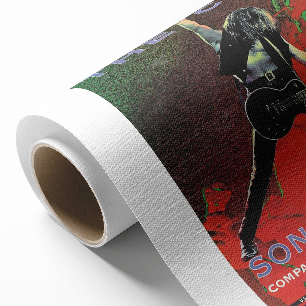 The Cult Sonic Temple Retro Poster Art – Vintage Rock Concert Print