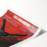 The Cult Sonic Temple Retro Poster Art – Vintage Rock Concert Print