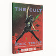 The Cult Sonic Temple Retro Poster Art – Vintage Rock Concert Print