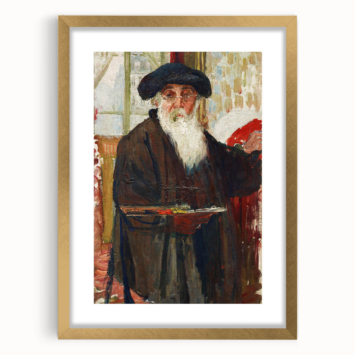 Impressionist Wall Art - Self-Portrait by Camille Pissarro - French Art