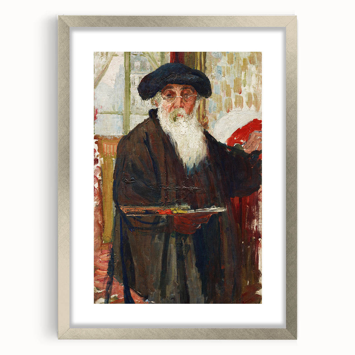Impressionist Wall Art - Self-Portrait by Camille Pissarro - French Art