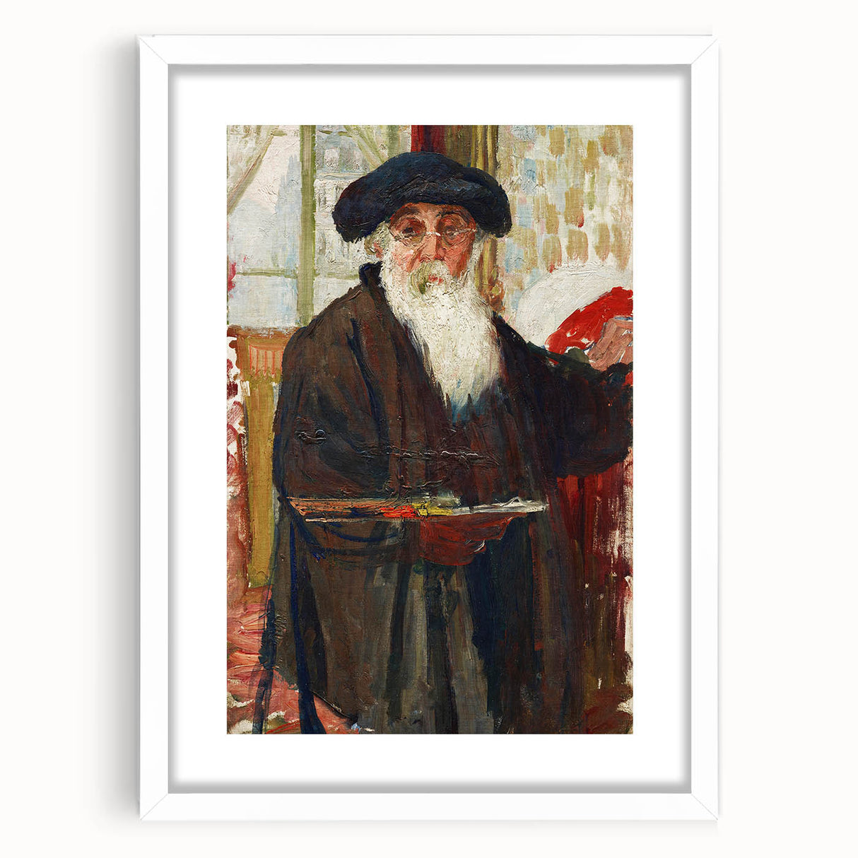 Impressionist Wall Art - Self-Portrait by Camille Pissarro - French Art