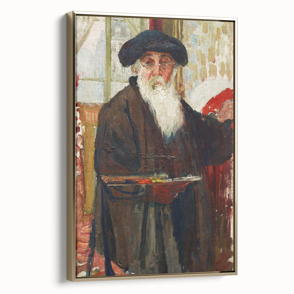Impressionist Wall Art - Self-Portrait by Camille Pissarro - French Art