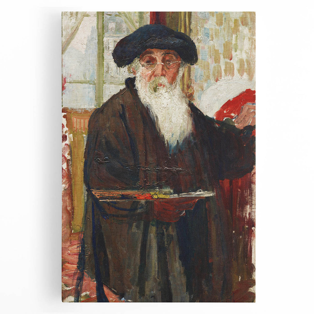 Impressionist Wall Art - Self-Portrait by Camille Pissarro - French Art