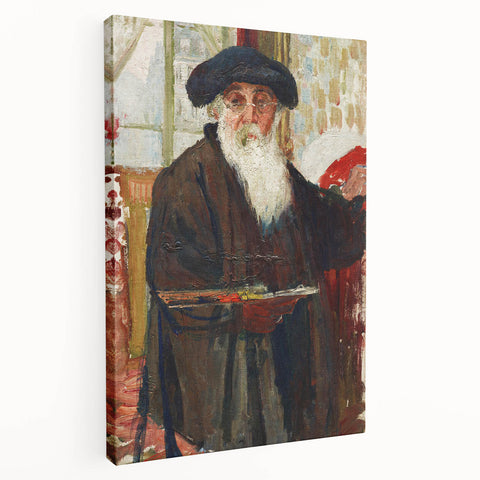 Impressionist Wall Art - Self-Portrait by Camille Pissarro - French Art